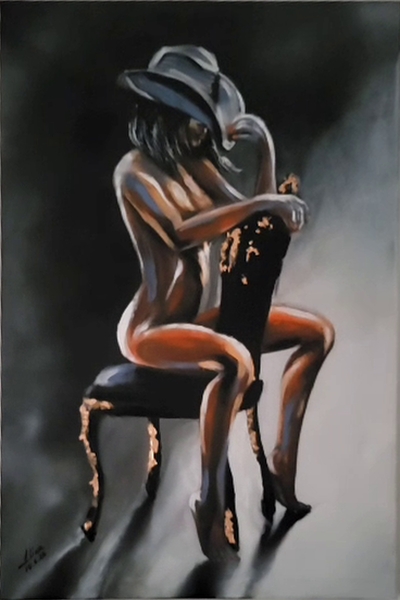 ArteDiAlina.com painting: Another kind of waiting